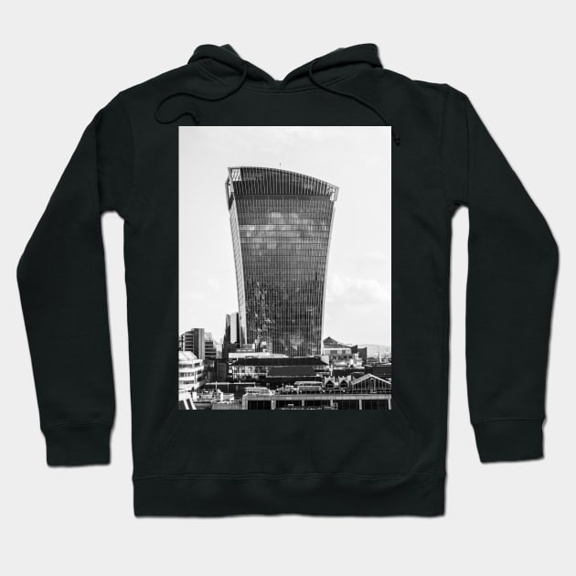 The Walkie Talkie Building, London Hoodie by GrahamPrentice